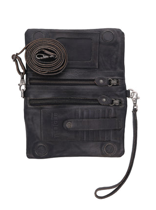 Cadence 3 in 1 Smooth Black clutch-Handbags-Bedstu-Motis & Co Boutique, Women's Fashion Boutique in Carthage, Missouri