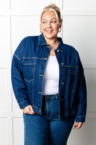 Have We Met Oversized Denim Jacket-Denim-Ave Shops-Motis & Co Boutique, Women's Fashion Boutique in Carthage, Missouri