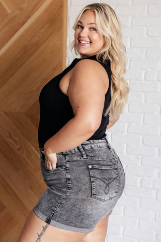 Higher and Higher Ribbed Zip Up Bodysuit-Bodysuits-Ave Shops-Motis & Co Boutique, Women's Fashion Boutique in Carthage, Missouri