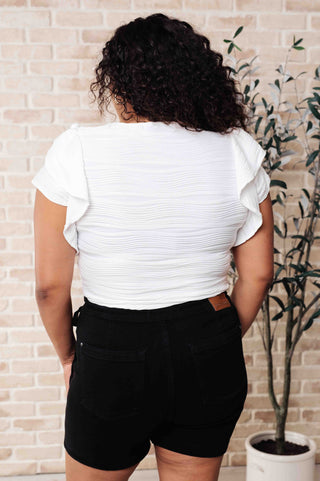 Highest Praise Ruffle Sleeve Blouse-Tops-Ave Shops-Motis & Co Boutique, Women's Fashion Boutique in Carthage, Missouri