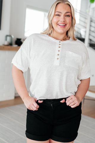Hipster Henley Top-Tops-Ave Shops-Motis & Co Boutique, Women's Fashion Boutique in Carthage, Missouri