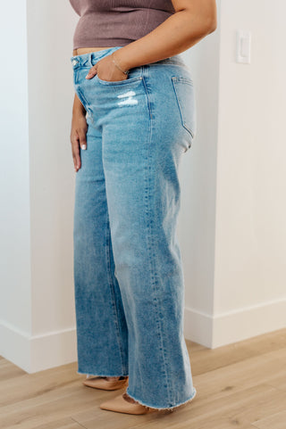 Hope High Rise Wide Leg Jeans-Jeans-Ave-Motis & Co Boutique, Women's Fashion Boutique in Carthage, Missouri