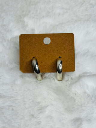 Yuma SS Hoop Earrings-Earrings-Turquoise Heaven-Motis & Co Boutique, Women's Fashion Boutique in Carthage, Missouri