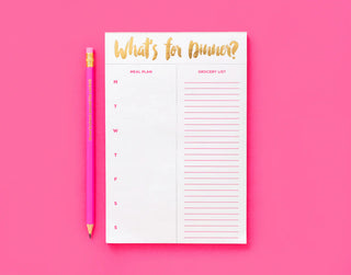 Handy Meal Planning Note Pad-Stationary-Taylor Elliott Designs-Motis & Co Boutique, Women's Fashion Boutique in Carthage, Missouri