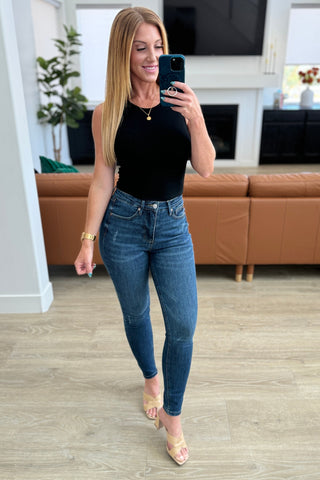 Cora High Rise Control Top Skinny Jeans-Jeans-Ave-Motis & Co Boutique, Women's Fashion Boutique in Carthage, Missouri