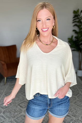 Brianna Boxy Crop Top-Short Sleeves-Ave-Motis & Co Boutique, Women's Fashion Boutique in Carthage, Missouri