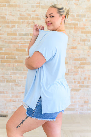 I'll Fly Away Round Neck Relaxed Top-Tops-Ave Shops-Motis & Co Boutique, Women's Fashion Boutique in Carthage, Missouri