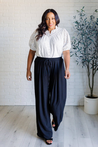 I'll Let You Know Eyelet Lace Blouse-Blouses-Ave Shops-Motis & Co Boutique, Women's Fashion Boutique in Carthage, Missouri