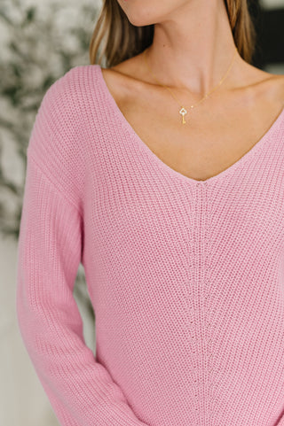 I'm All Yours V-Neck Sweater-Sweaters-Ave Shops-Motis & Co Boutique, Women's Fashion Boutique in Carthage, Missouri