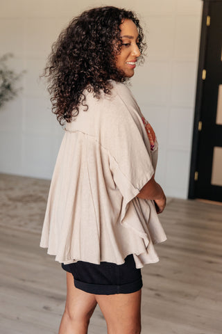 Isabel Embroidered Tunic in Mocha-Tops-Ave Shops-Motis & Co Boutique, Women's Fashion Boutique in Carthage, Missouri