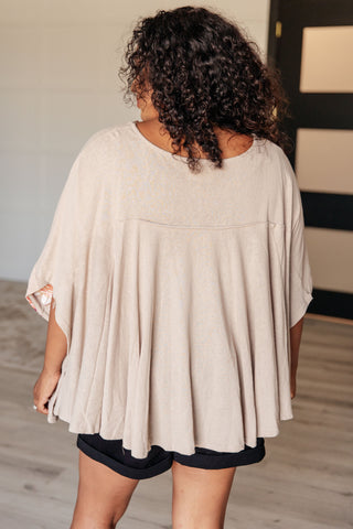 Isabel Embroidered Tunic in Mocha-Tops-Ave Shops-Motis & Co Boutique, Women's Fashion Boutique in Carthage, Missouri
