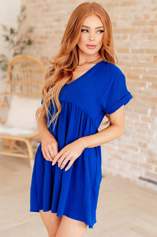 Isn't That Sweet V-Neck Dress-Dresses-Ave Shops-Motis & Co Boutique, Women's Fashion Boutique in Carthage, Missouri