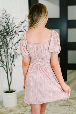 It's For the Aesthetic Balloon Sleeve Dress-Dresses-Ave Shops-Motis & Co Boutique, Women's Fashion Boutique in Carthage, Missouri