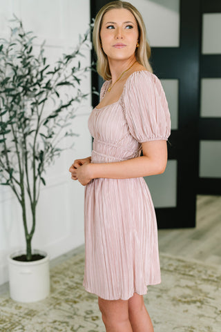 It's For the Aesthetic Balloon Sleeve Dress-Dresses-Ave Shops-Motis & Co Boutique, Women's Fashion Boutique in Carthage, Missouri