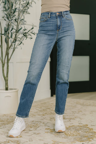 Izzie High Waist Straight Fit-Jeans-Ave Shops-Motis & Co Boutique, Women's Fashion Boutique in Carthage, Missouri