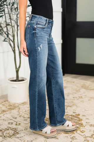 Julia High Rise 90's Straight Leg Jeans-Jeans-Ave Shops-Motis & Co Boutique, Women's Fashion Boutique in Carthage, Missouri