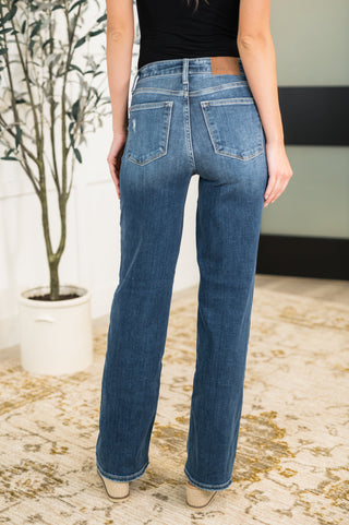 Julia High Rise 90's Straight Leg Jeans-Jeans-Ave Shops-Motis & Co Boutique, Women's Fashion Boutique in Carthage, Missouri