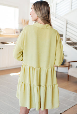 Just Like Honey Tiered Dress-Dresses-Ave Shops-Motis & Co Boutique, Women's Fashion Boutique in Carthage, Missouri
