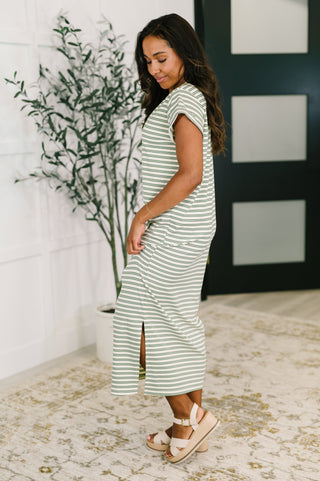 Keep Me Comfy Casual Maxi Dress in Green-Dresses-Ave Shops-Motis & Co Boutique, Women's Fashion Boutique in Carthage, Missouri
