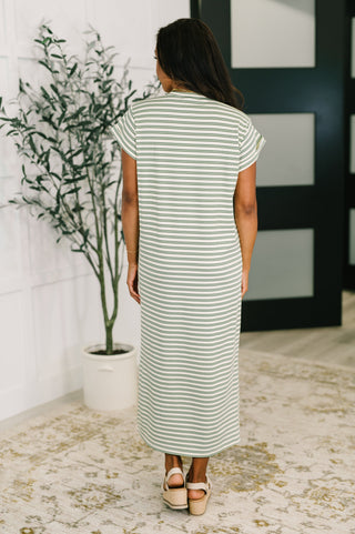 Keep Me Comfy Casual Maxi Dress in Green-Dresses-Ave Shops-Motis & Co Boutique, Women's Fashion Boutique in Carthage, Missouri
