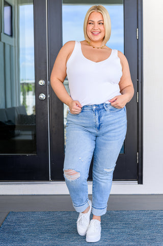 Keep a Secret Rib Knit Tank-Tops-Ave Shops-Motis & Co Boutique, Women's Fashion Boutique in Carthage, Missouri