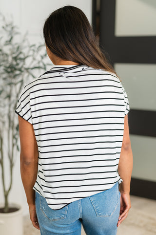 Knot Today Collared Bow Top-Blouses-Ave Shops-Motis & Co Boutique, Women's Fashion Boutique in Carthage, Missouri