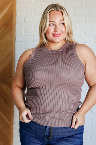 Let Me Hear it Ribbed Sweater Tank-Tanks-Ave Shops-Motis & Co Boutique, Women's Fashion Boutique in Carthage, Missouri