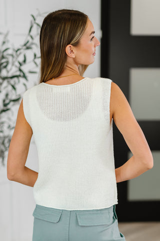 Loose Interpretation Tie Front Knit Vest-Vests-Ave Shops-Motis & Co Boutique, Women's Fashion Boutique in Carthage, Missouri