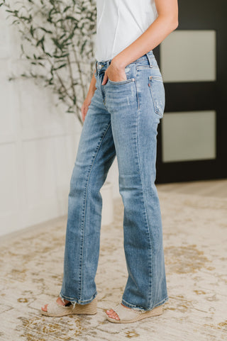 Lorena Mid Rise Vintage Wash Bootcut Jeans-jeans-Ave Shops-Motis & Co Boutique, Women's Fashion Boutique in Carthage, Missouri