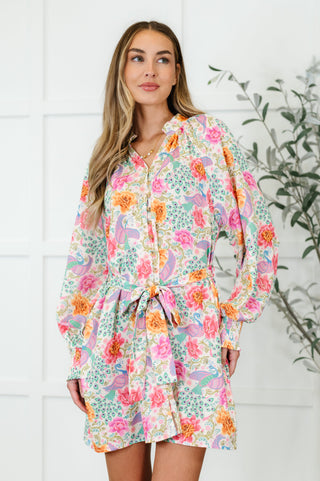 Loving Legend Floral Dress-Dresses-Ave Shops-Motis & Co Boutique, Women's Fashion Boutique in Carthage, Missouri