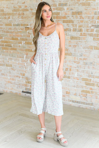Lucky In Love Floral Jumpsuit-Jumpsuits & Rompers-Ave Shops-Motis & Co Boutique, Women's Fashion Boutique in Carthage, Missouri