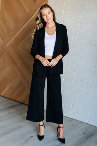 Magic 3/4 Blazer in Black-Layers-Ave Shops-Motis & Co Boutique, Women's Fashion Boutique in Carthage, Missouri