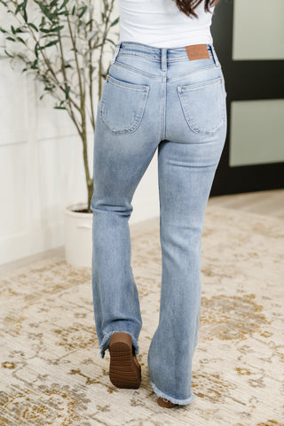 Marlena High Rise Shield Pocket Flare Jeans-jeans-Ave Shops-Motis & Co Boutique, Women's Fashion Boutique in Carthage, Missouri