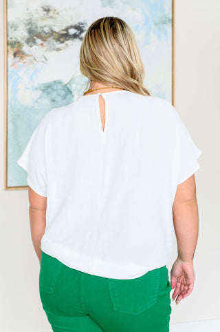 Mild Moments Pleat Detail Top-Tops-Ave Shops-Motis & Co Boutique, Women's Fashion Boutique in Carthage, Missouri