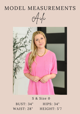 Take It Easy Slouchy Tee in Hot Pink-T-shirt-Ave Shops-Motis & Co Boutique, Women's Fashion Boutique in Carthage, Missouri