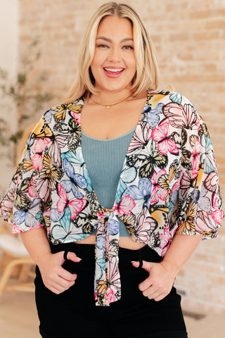 My Darling Valentina Front Tie Blouse-Layers-Ave Shops-Motis & Co Boutique, Women's Fashion Boutique in Carthage, Missouri