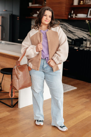 My Little Teddy Bomber Jacket-Layers-Ave Shops-Motis & Co Boutique, Women's Fashion Boutique in Carthage, Missouri