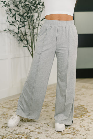 New Discovery Center Seam Wide Leg Pants-Pants-Ave Shops-Motis & Co Boutique, Women's Fashion Boutique in Carthage, Missouri