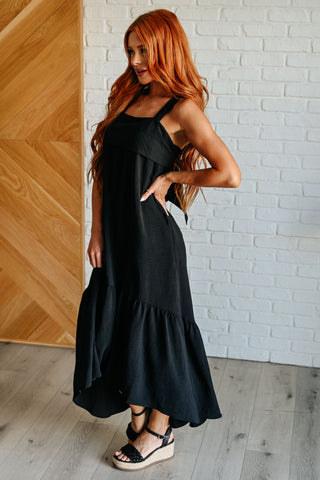 Nightlife Tie Back Maxi Dress-Dresses-Ave Shops-Motis & Co Boutique, Women's Fashion Boutique in Carthage, Missouri