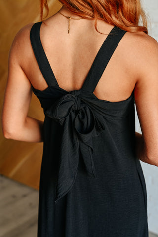 Nightlife Tie Back Maxi Dress-Dresses-Ave Shops-Motis & Co Boutique, Women's Fashion Boutique in Carthage, Missouri