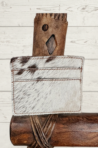 Cow Hide Card Holder-Handbags-Western Linens-Motis & Co Boutique, Women's Fashion Boutique in Carthage, Missouri