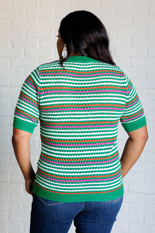 Our Situationship Knit Striped Top-Tops-Ave Shops-Motis & Co Boutique, Women's Fashion Boutique in Carthage, Missouri