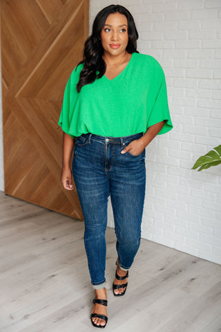 Set the Expectation V-Neck Top-Tops-Ave Shops-Motis & Co Boutique, Women's Fashion Boutique in Carthage, Missouri