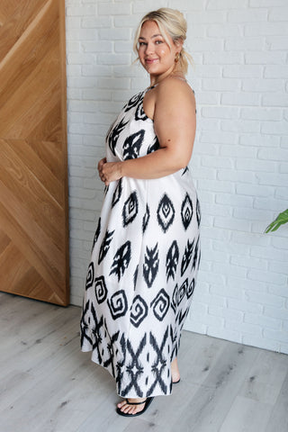 Sign of the Times Maxi Dress-Dresses-Ave Shops-Motis & Co Boutique, Women's Fashion Boutique in Carthage, Missouri