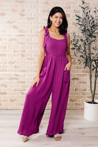 Social Graces Wide Leg Jumpsuit-Jumpsuits & Rompers-Ave Shops-Motis & Co Boutique, Women's Fashion Boutique in Carthage, Missouri