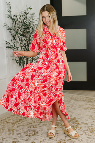 Strolling By Floral Maxi Dress-Dresses-Ave Shops-Motis & Co Boutique, Women's Fashion Boutique in Carthage, Missouri