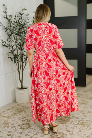 Strolling By Floral Maxi Dress-Dresses-Ave Shops-Motis & Co Boutique, Women's Fashion Boutique in Carthage, Missouri
