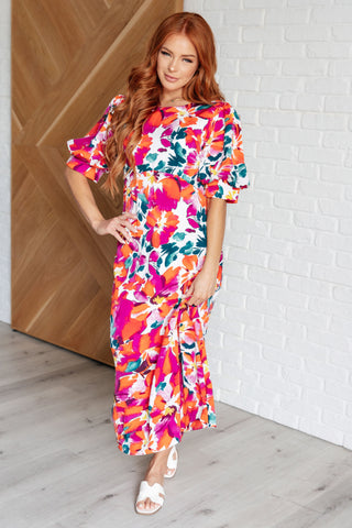 Stroll in the Park Floral Dress-Dresses-Ave Shops-Motis & Co Boutique, Women's Fashion Boutique in Carthage, Missouri
