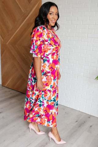 Stroll in the Park Floral Dress-Dresses-Ave Shops-Motis & Co Boutique, Women's Fashion Boutique in Carthage, Missouri