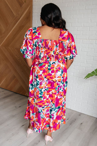 Stroll in the Park Floral Dress-Dresses-Ave Shops-Motis & Co Boutique, Women's Fashion Boutique in Carthage, Missouri